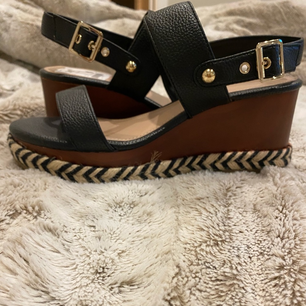 BCBGeneration wedge sandals. Size 8.5